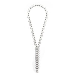 Handmade Handcuff Pewter Necklace - 1749