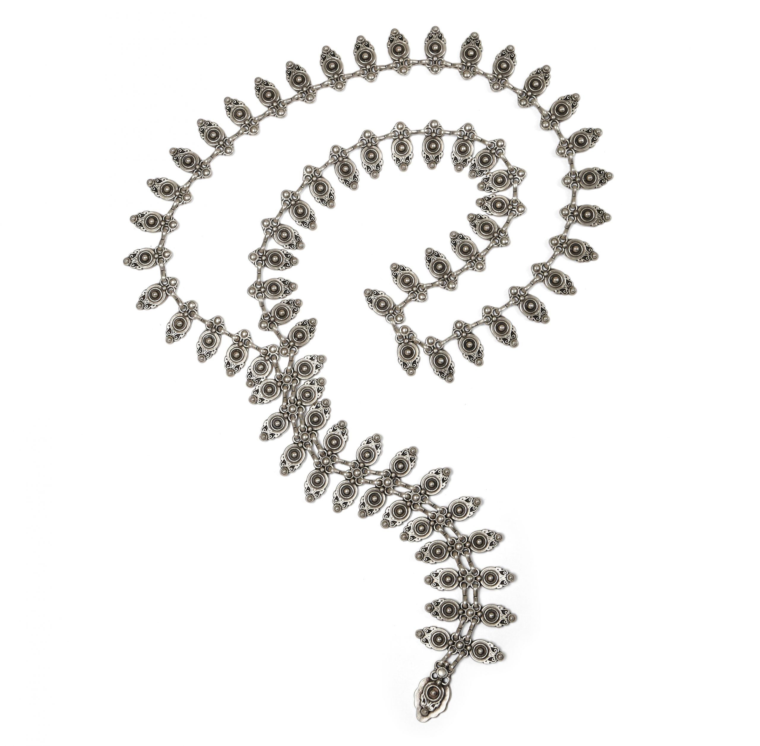 Handmade Pewter Necklace - 1750 - Image 3