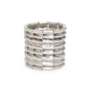 Handmade Pewter Bracelet - 2512