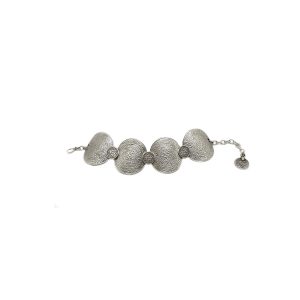 Handmade Pewter Bracelet - 2651