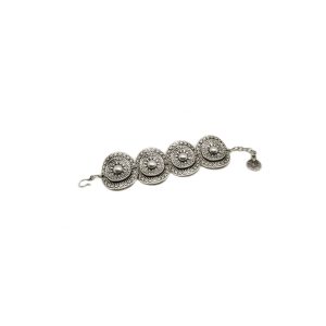 Handmade Pewter Bracelet - 2655
