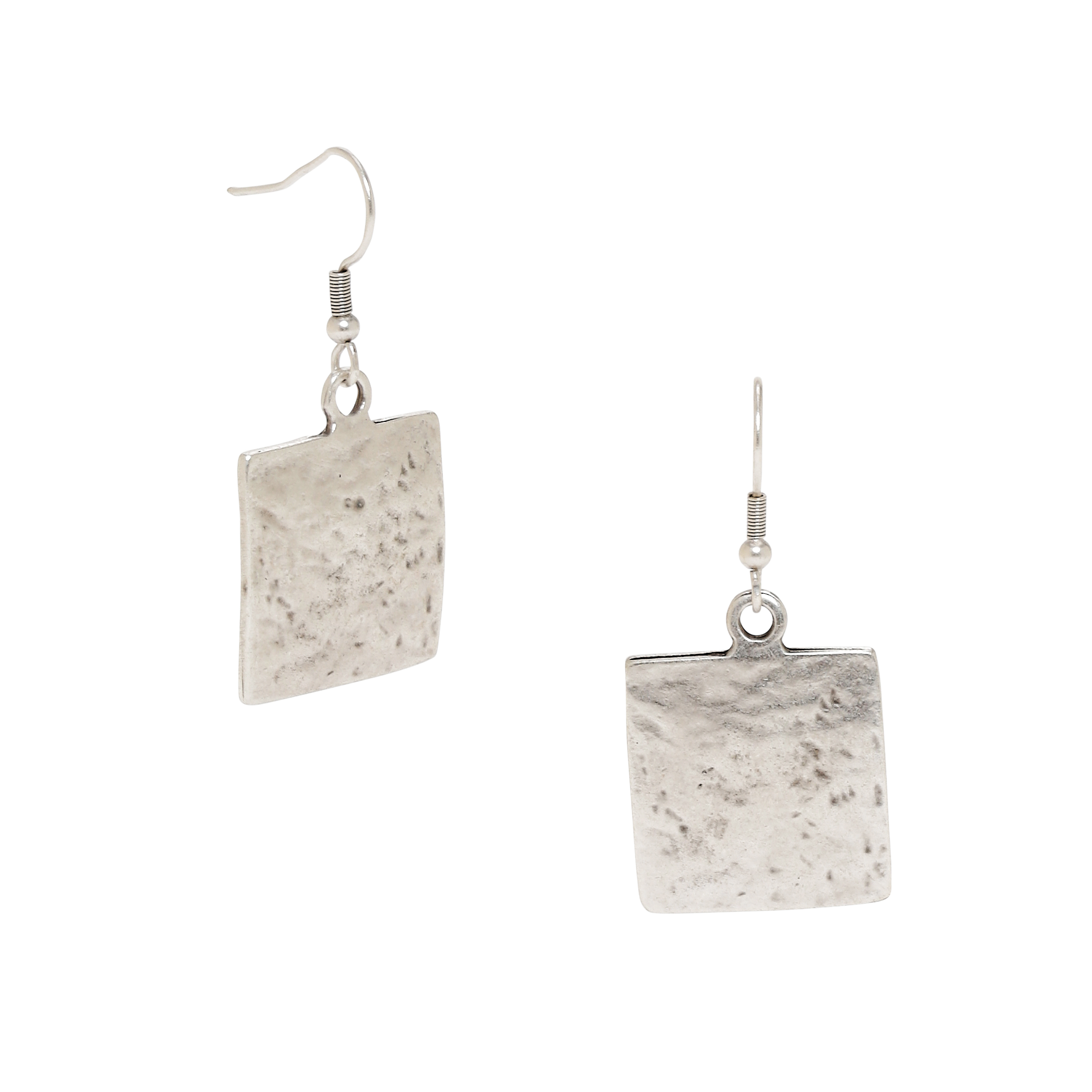 Handmade Pewter Earrings - 4662 - Image 2