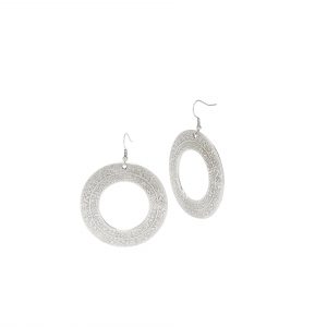 Handmade Pewter Earrings - 5100