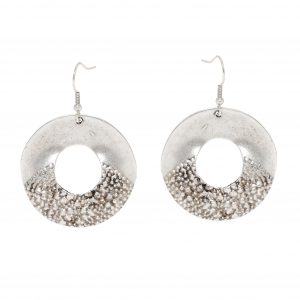 Handmade Pewter Earrings - 5108
