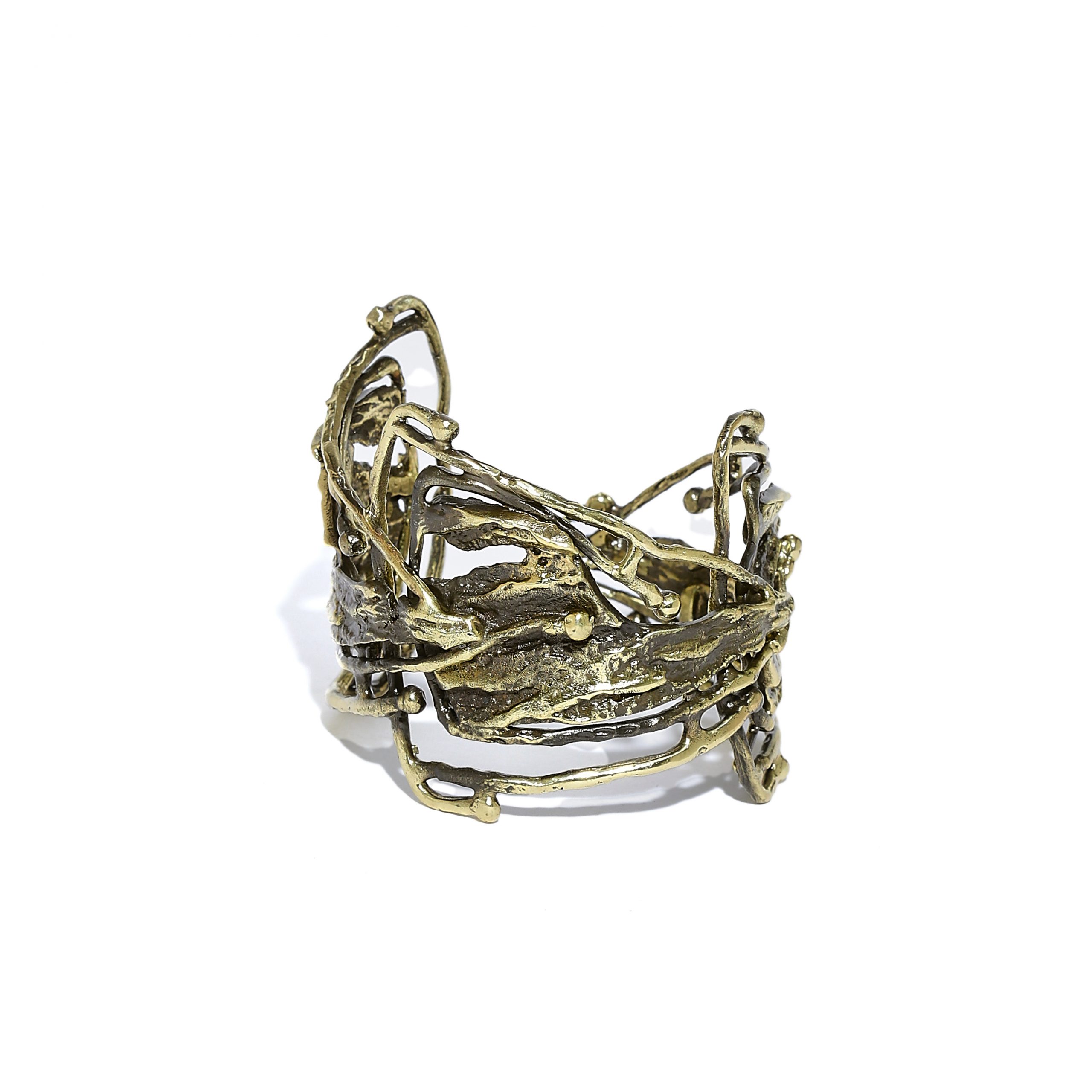 Handmade Bronze Bracelet - BRN2044 - Image 2