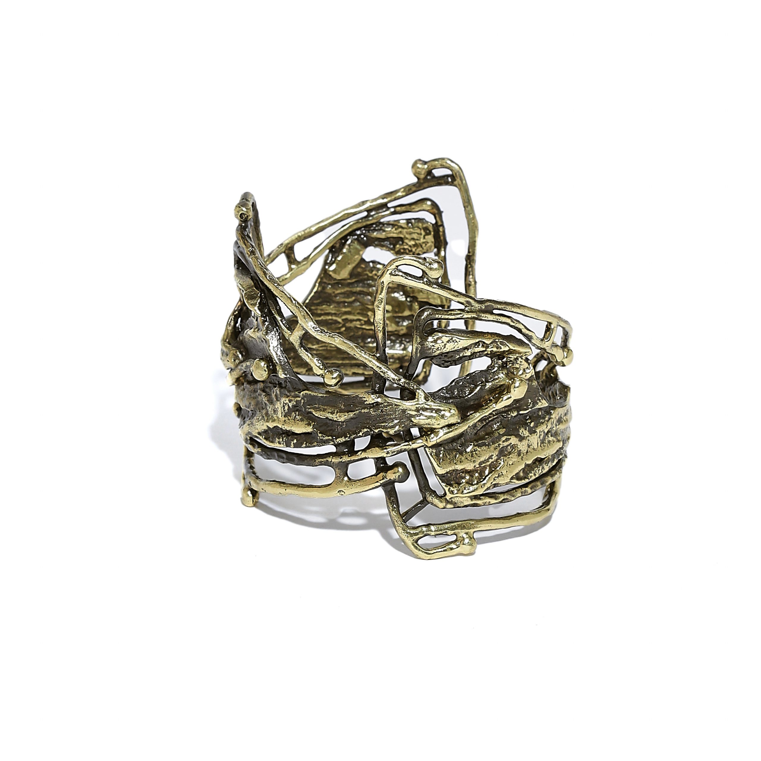 Handmade Bronze Bracelet - BRN2044 - Image 3