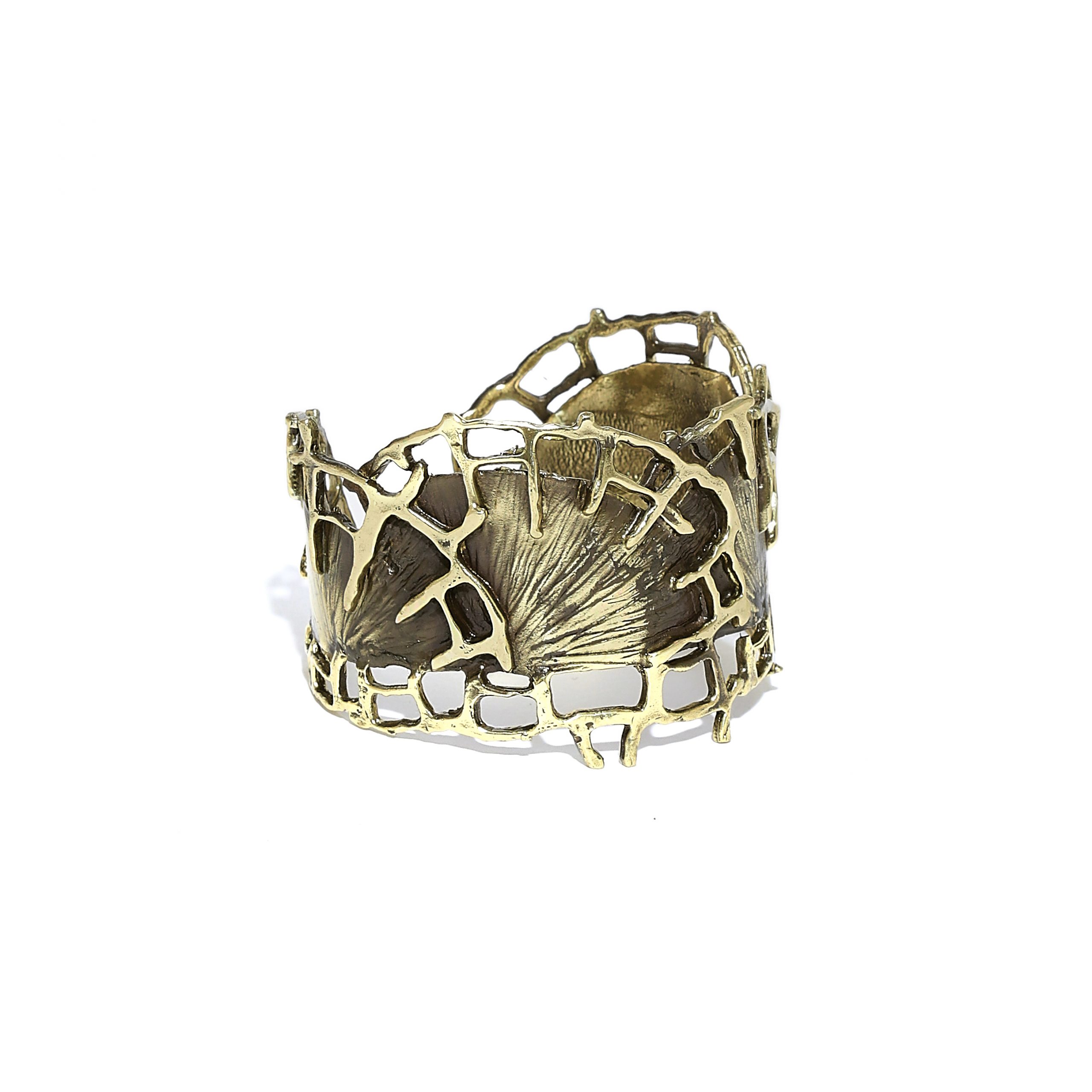 Handmade Bronze Bracelet - BRN2064 - Image 2