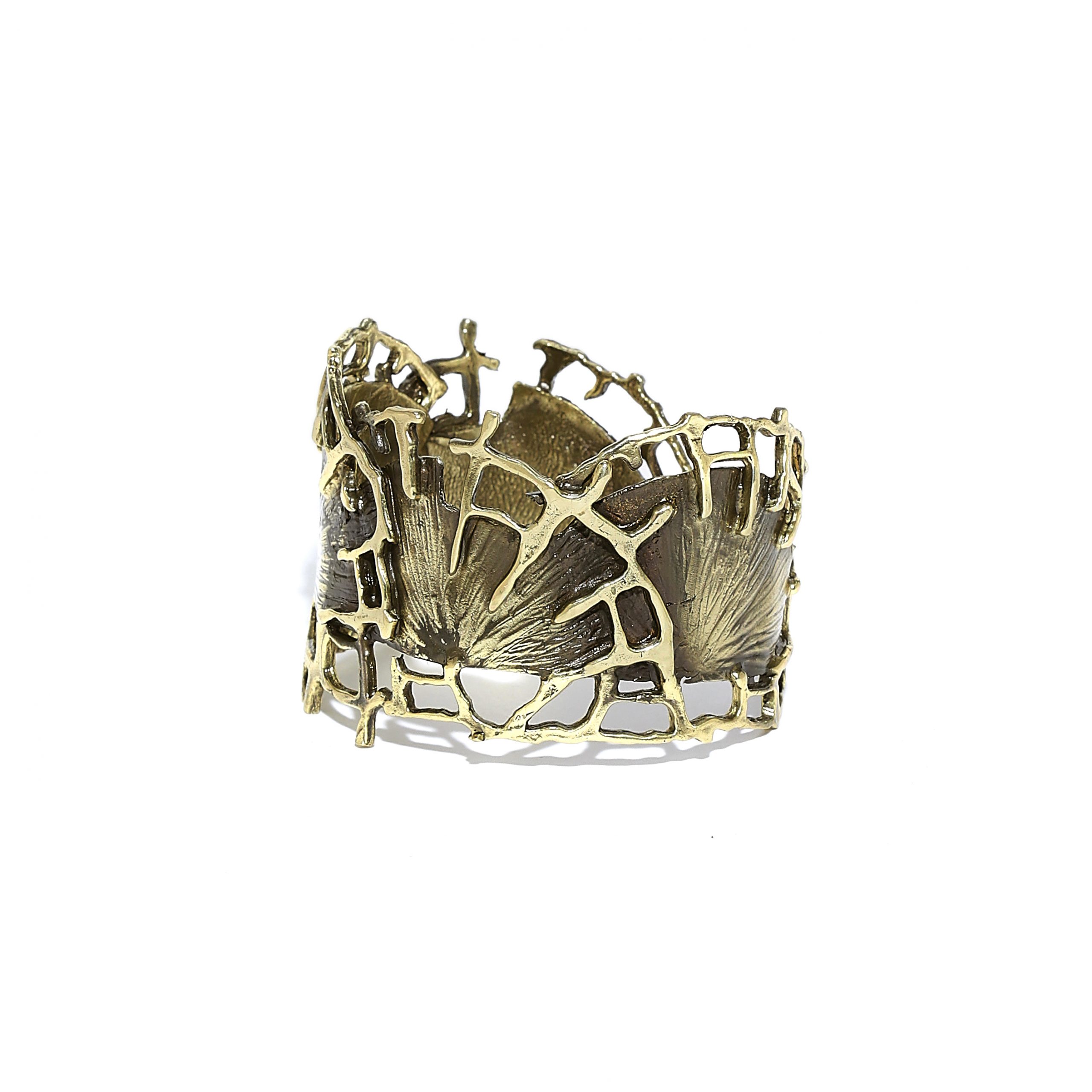 Handmade Bronze Bracelet - BRN2064 - Image 3