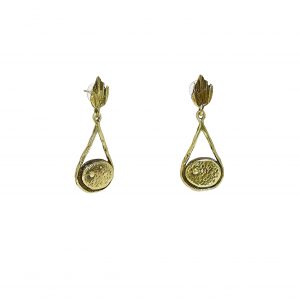Handmade Bronze Earrings - BRN4079
