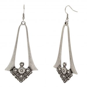 Handmade Pewter Earrings - KU100