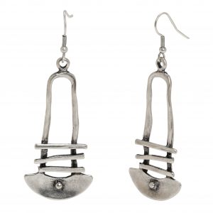 Handmade Pewter Earrings - KU141