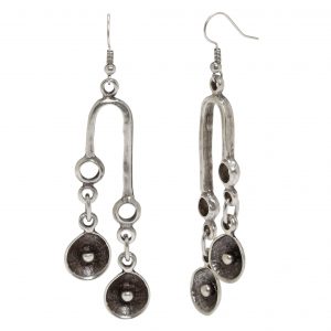 Handmade Pewter Earrings - KU150