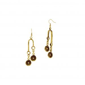 Handmade Bronze Earrings - KU150 BRONZE