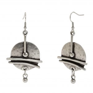 Handmade Pewter Earrings - KU152