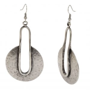 Handmade Pewter Earrings - KU153
