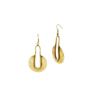 Handmade Bronze Earrings - KU153 BRONZE