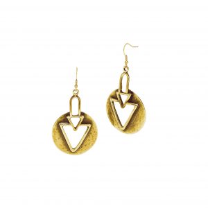 Handmade Bronze Earrings - KU155 BRONZE