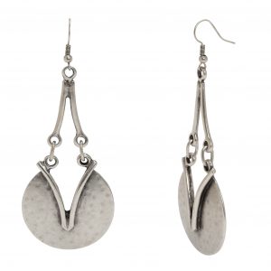 Handmade Pewter Earrings - KU40