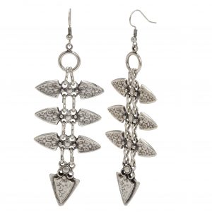 Handmade Pewter Earrings - KU77