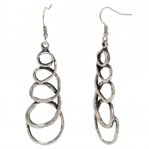 Handmade Pewter Earrings - KU87