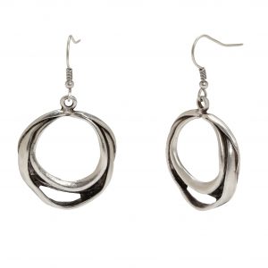 Handmade Pewter Earrings - KU93