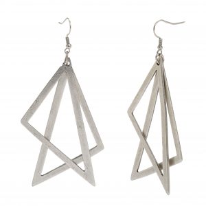 Handmade Pewter Earrings - OTS178