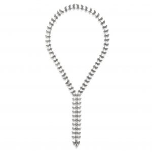 Handmade Wings Pewter Necklace - SLVR1089