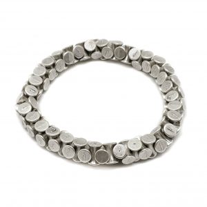Handmade Octopus Pewter Bracelet - 2643