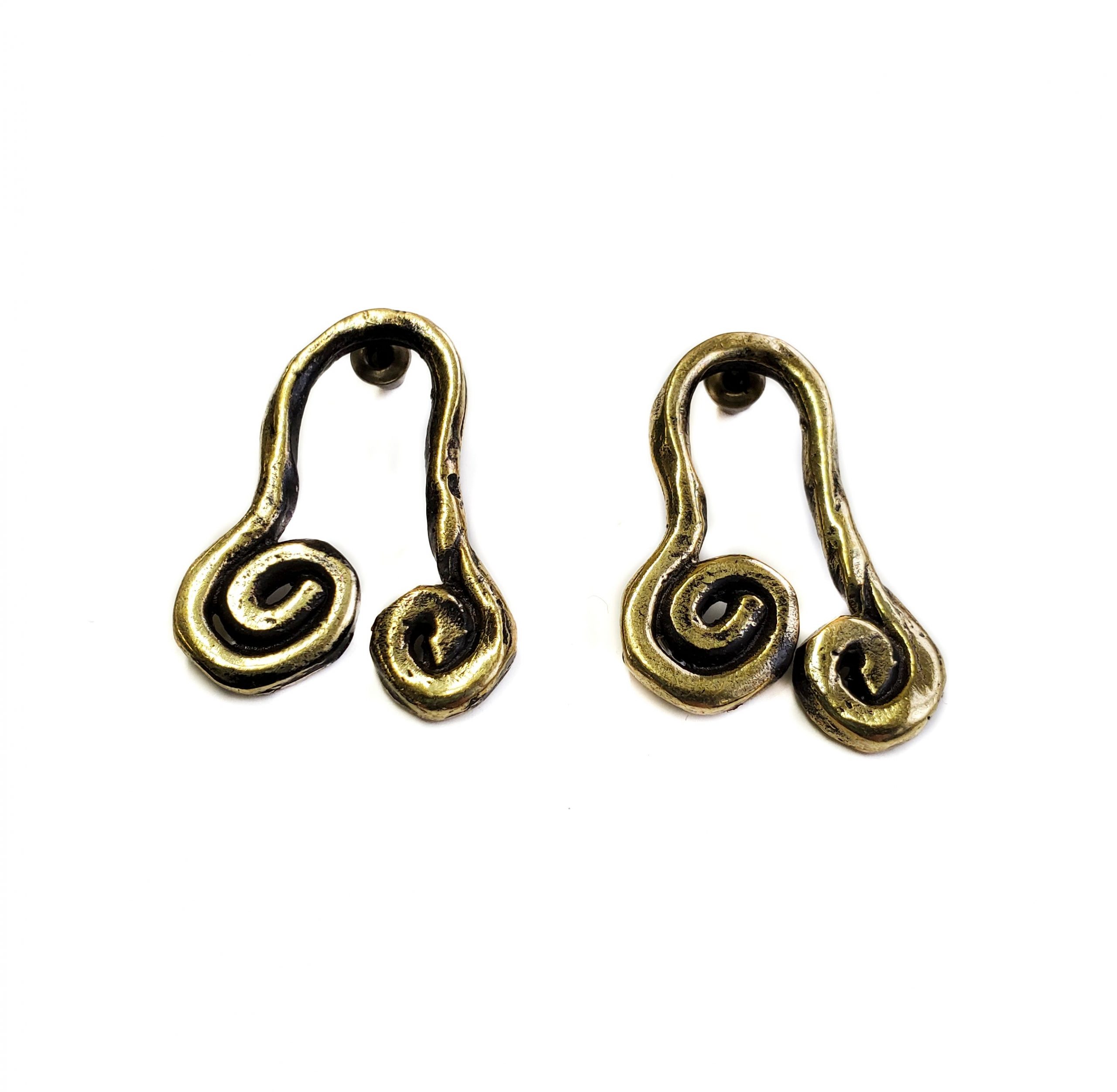 Handmade Bronze Earrings - BRN4030