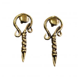 Handmade Bronze Earrings - BRN4031