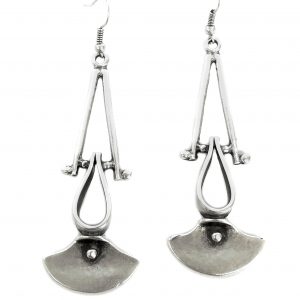 Handmade Pewter Earrings - KU119