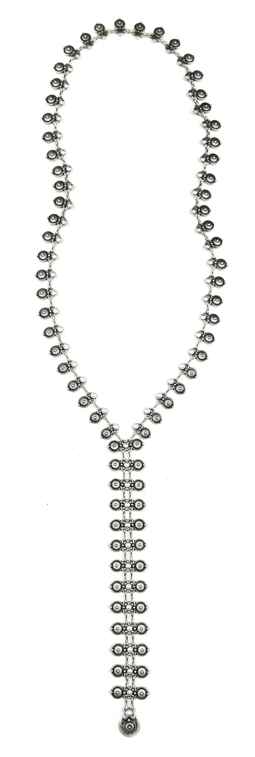 Handmade Lost Pewter Necklace - SLVR1088