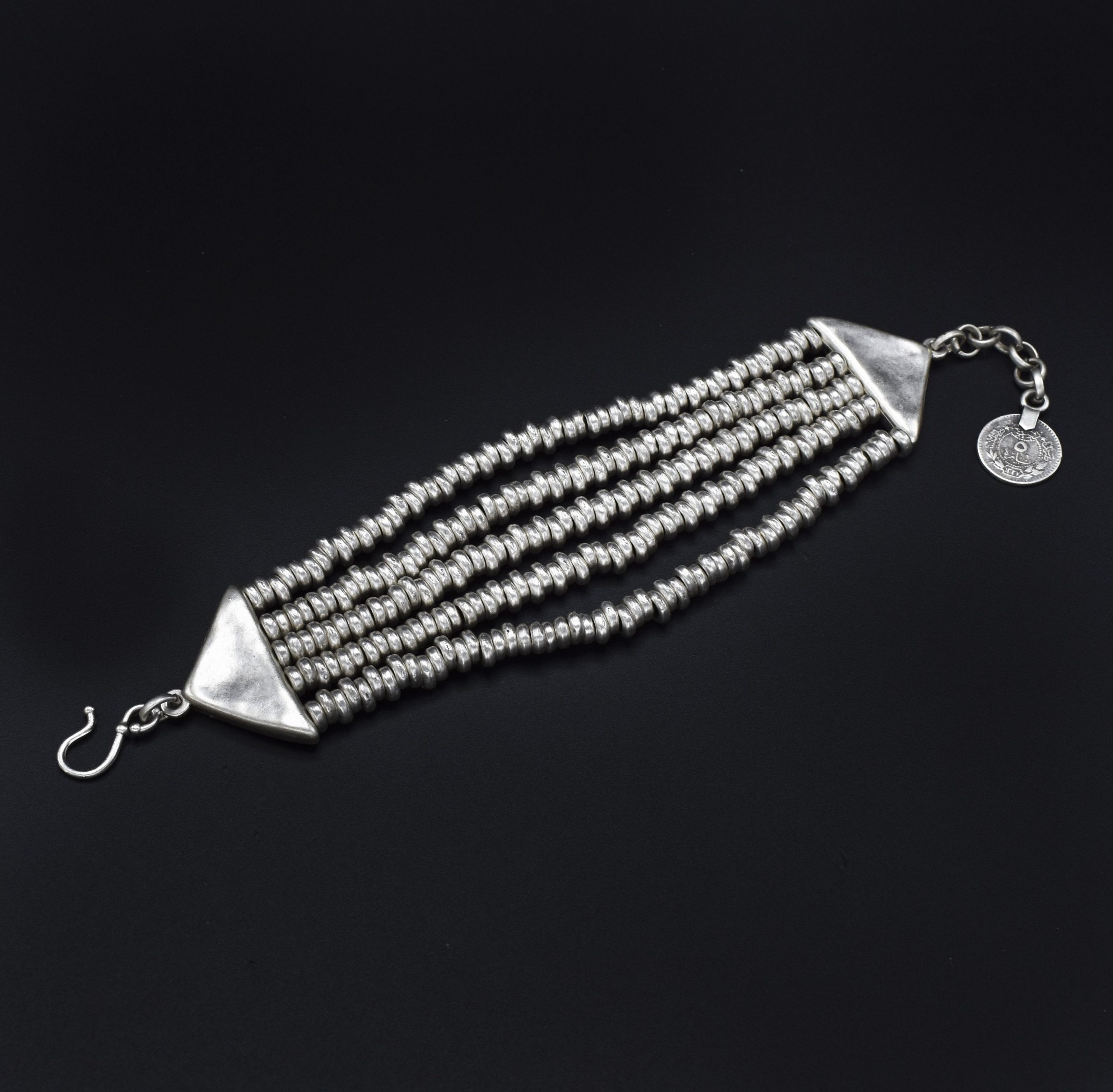 Handmade Pewter Bracelet - SLVR2003 - Image 4