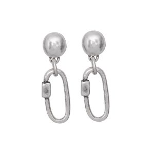Handmade Pewter Earrings - 1806