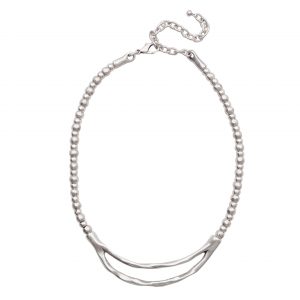 Handmade Pewter Necklace - 3825