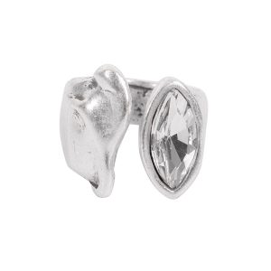 Handmade Crystal Brass Rings - 6804