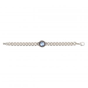 Handmade Crystal Pewter Bracelet - NB2528