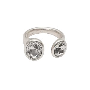 Handmade Crystal Brass Rings - NR6083
