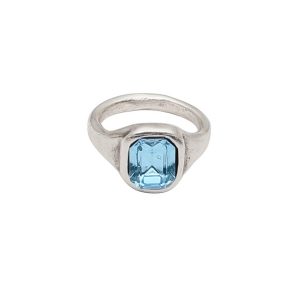 Handmade Crystal Brass Rings - NR6084