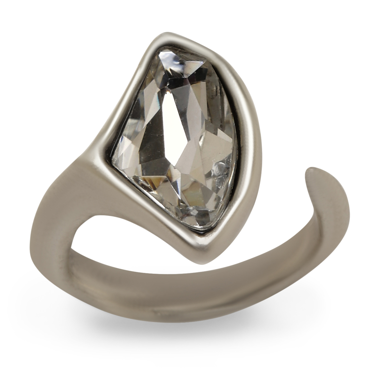 Handmade Crystal Brass Rings - NR6092 - Image 3