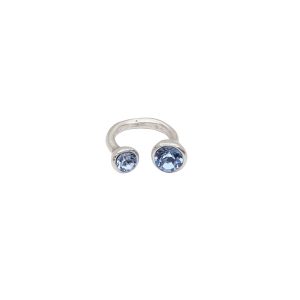 Handmade Crystal Brass Rings - NR6106