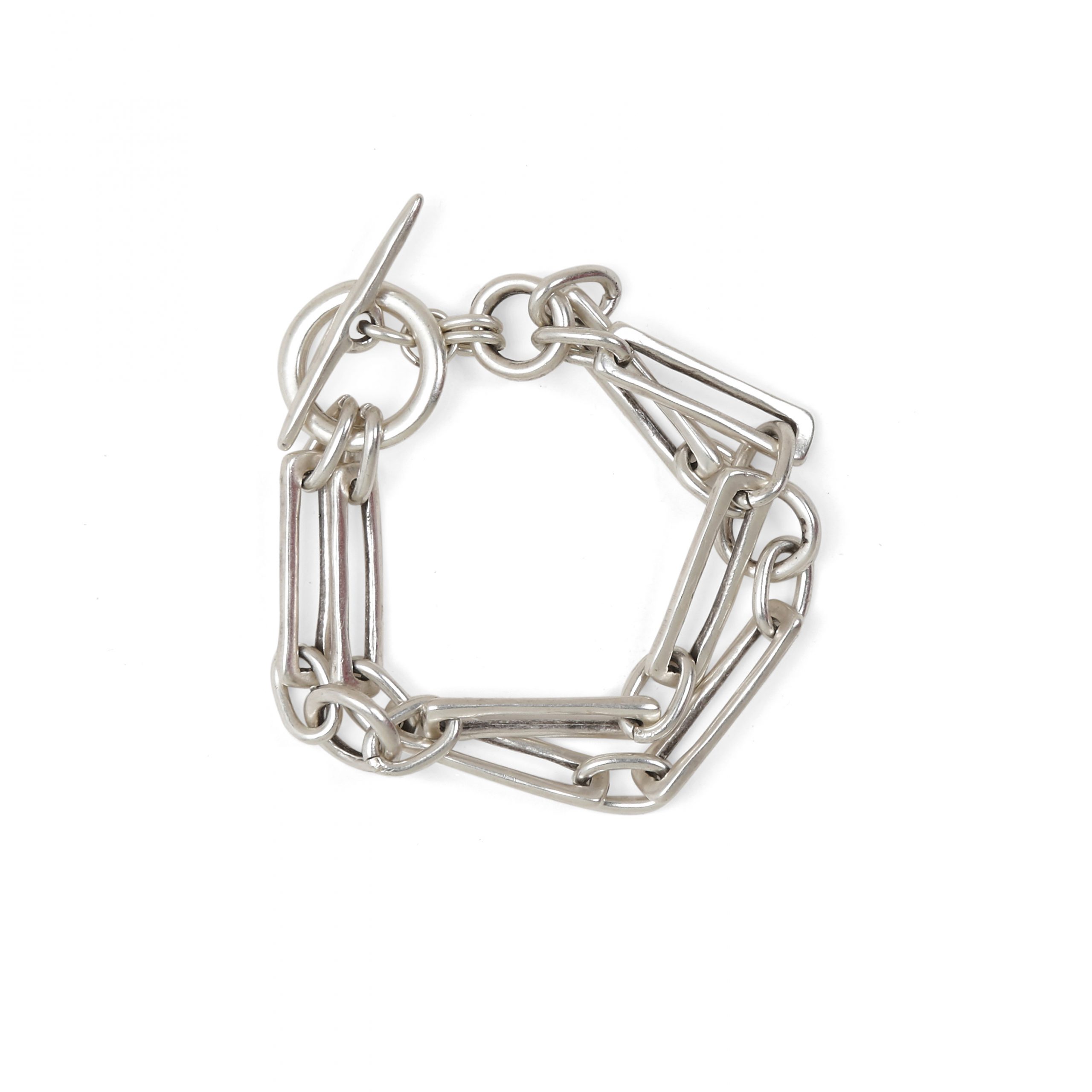 Handmade Pewter Bracelet - 2816 - Image 2