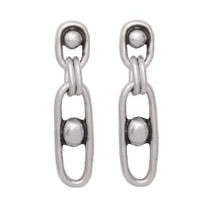 Handmade Pewter Earrings - 1811