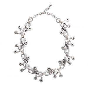 Handmade Pewter Necklace - 3884