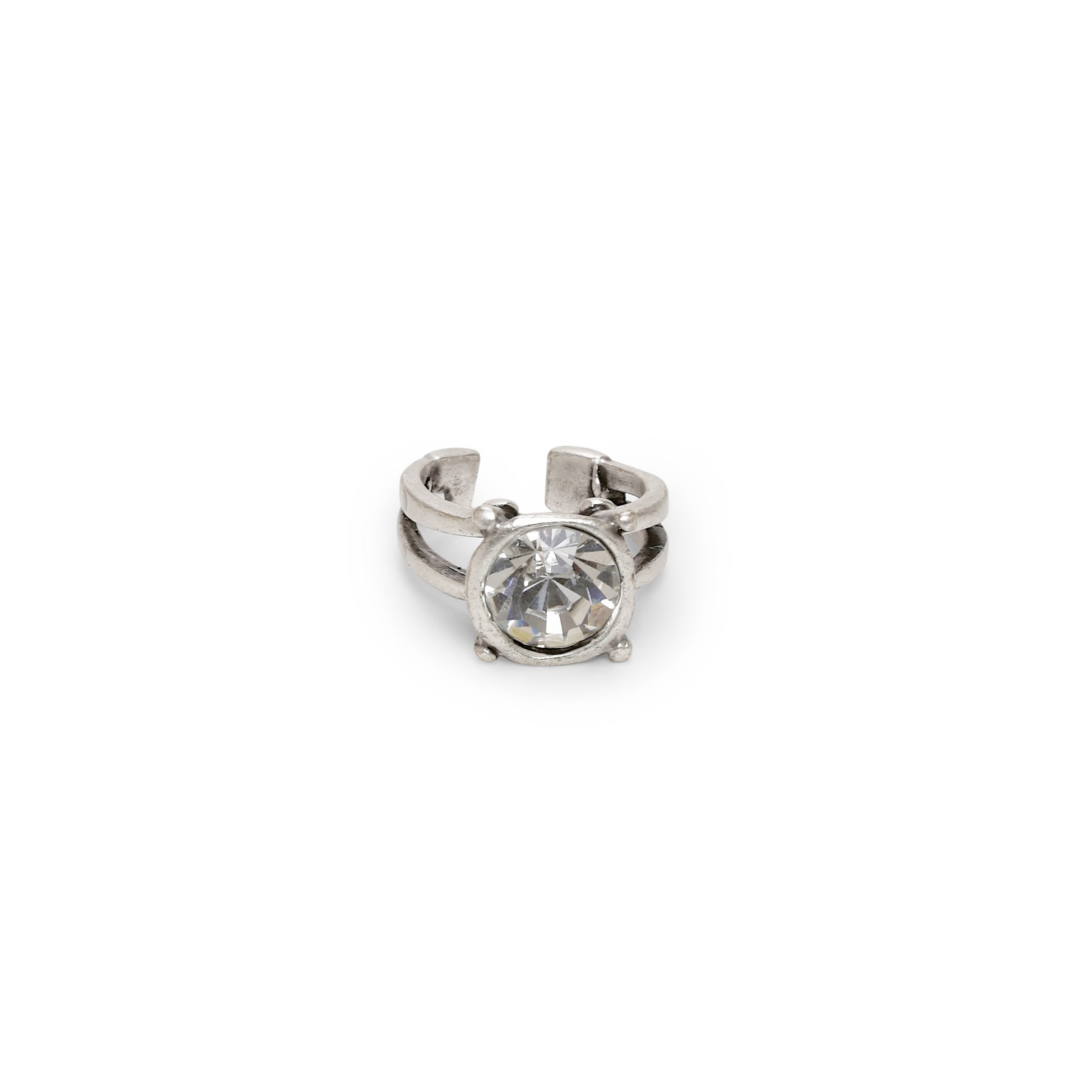 Handmade Crystal Brass Ring - 6825 - Image 4