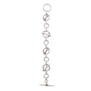 Handmade Pewter Bracelet - 2832