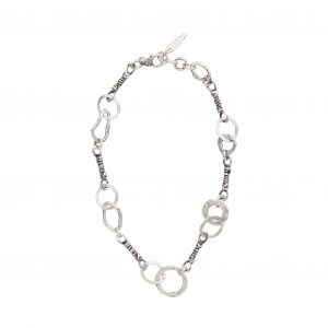 Handmade Pewter Necklace - 3982