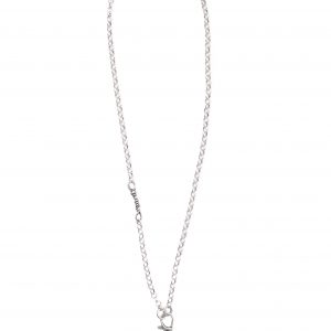 Handmade Virgin Mary Crystal Pewter Necklace - 4005