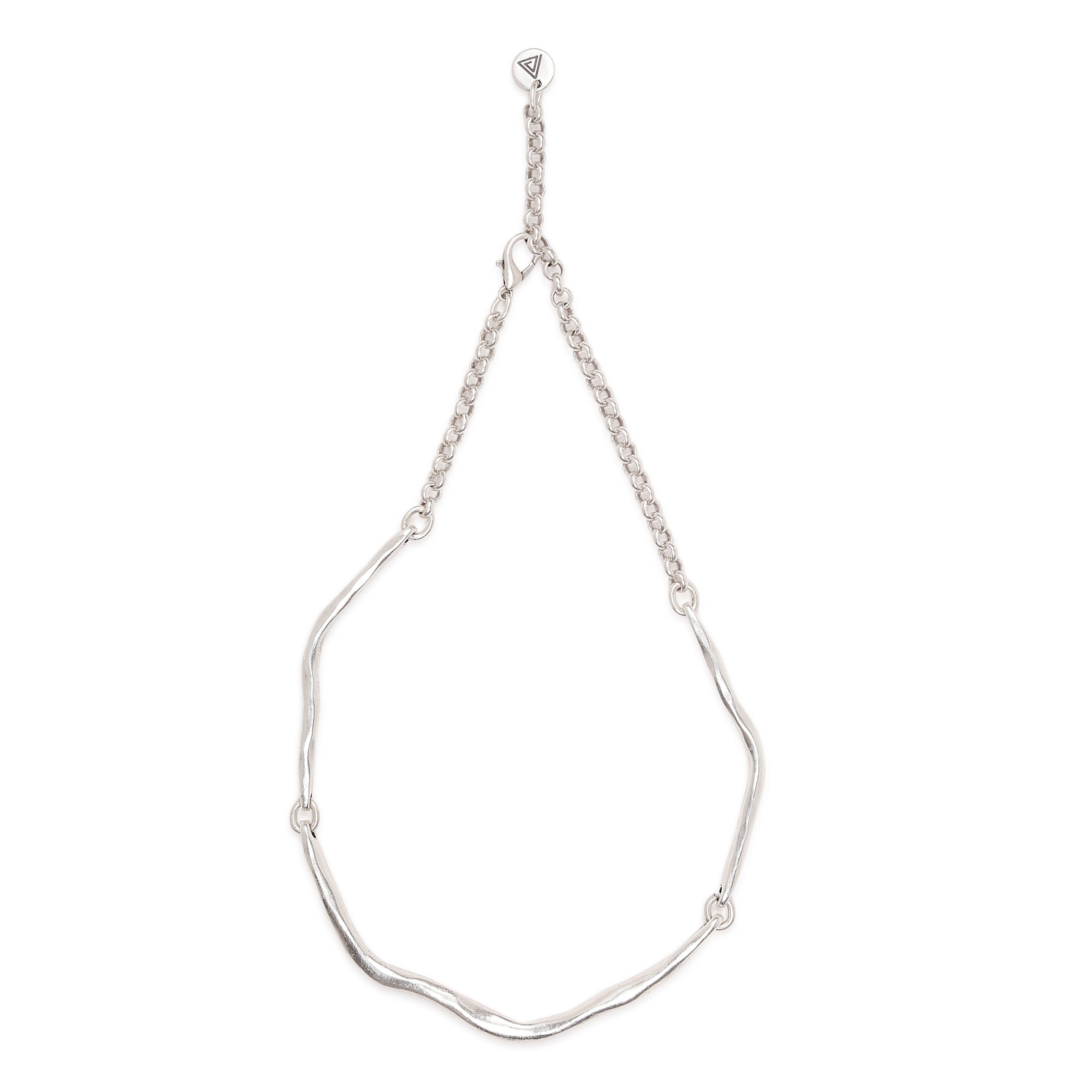 Handmade Pewter Necklace - 4017