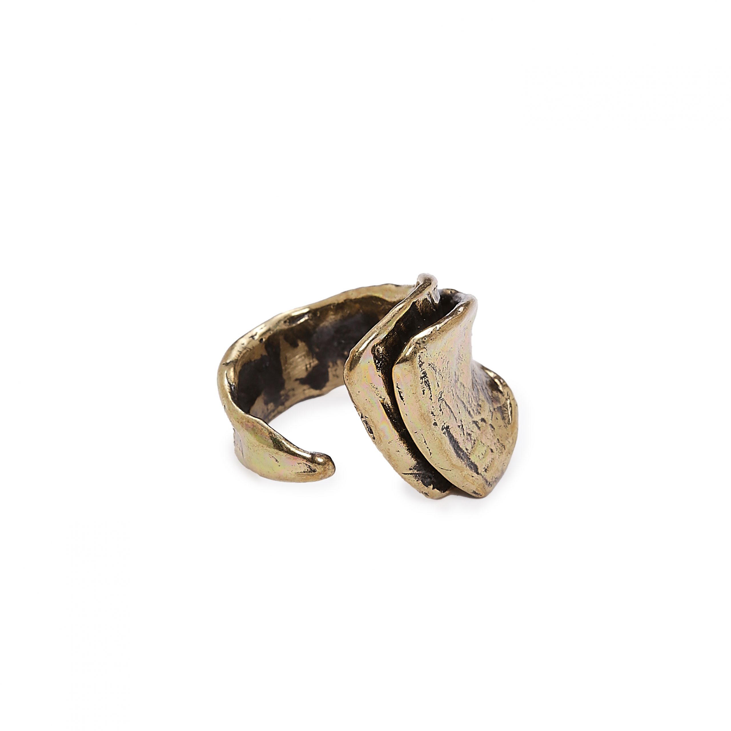 Handmade Bronze Ring - BRN6979 - Image 2